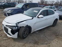 Alfa Romeo Giulia q4 salvage cars for sale: 2018 Alfa Romeo Giulia Q4