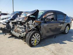 Salvage cars for sale at Grand Prairie, TX auction: 2014 Nissan Sentra S