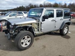 Vehiculos salvage en venta de Copart Brookhaven, NY: 2016 Jeep Wrangler Unlimited Sport