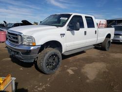 Vehiculos salvage en venta de Copart Brighton, CO: 2002 Ford F350 SRW Super Duty