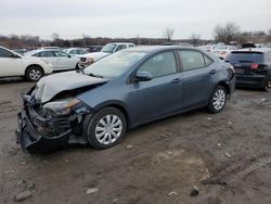 Toyota Corolla salvage cars for sale: 2017 Toyota Corolla L