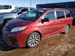 Salvage cars for sale at Colorado Springs, CO auction: 2018 Toyota Sienna XLE