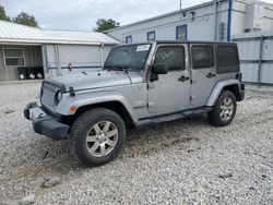 Salvage cars for sale from Copart Prairie Grove, AR: 2014 Jeep Wrangler Unlimited Sahara