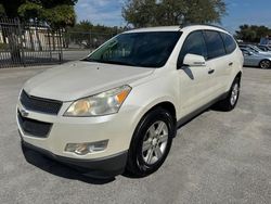 Chevrolet salvage cars for sale: 2011 Chevrolet Traverse LT