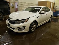 KIA salvage cars for sale: 2015 KIA Optima LX