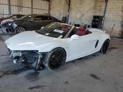 Audi R8 salvage cars for sale: 2012 Audi R8 5.2 Quattro