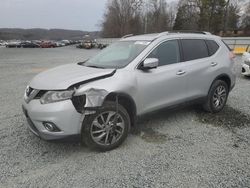 Salvage cars for sale from Copart Concord, NC: 2015 Nissan Rogue S