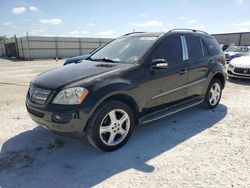 Flood-damaged cars for sale at auction: 2008 Mercedes-Benz ML 350