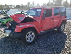 Jeep salvage cars for sale: 2013 Jeep Wrangler Unlimited Sahara