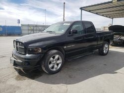 Salvage cars for sale from Copart Anthony, TX: 2004 Dodge RAM 1500 ST