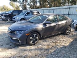 Salvage cars for sale from Copart Midway, FL: 2019 Honda Civic LX