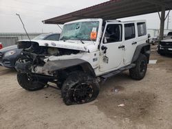 Salvage cars for sale from Copart Temple, TX: 2013 Jeep Wrangler Unlimited Sahara
