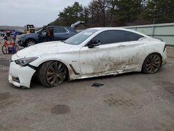Salvage cars for sale at Brookhaven, NY auction: 2018 Infiniti Q60 RED Sport 400