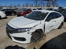 Salvage cars for sale at Bridgeton, MO auction: 2017 Honda Civic LX