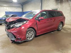 Salvage cars for sale from Copart Chalfont, PA: 2021 Toyota Sienna LE