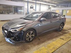 Salvage cars for sale at Wheeling, IL auction: 2023 Nissan Sentra SV