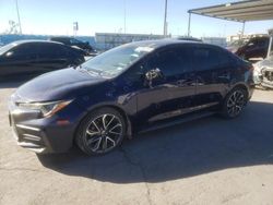 Salvage cars for sale from Copart Anthony, TX: 2020 Toyota Corolla SE