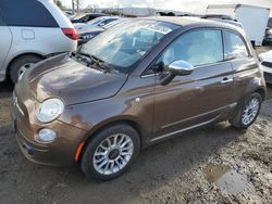 Fiat 500 salvage cars for sale: 2012 Fiat 500 Lounge