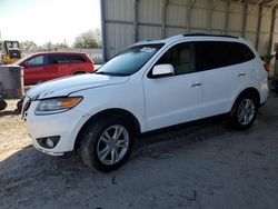 Salvage cars for sale from Copart Midway, FL: 2012 Hyundai Santa FE Limited