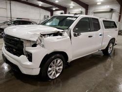 Salvage cars for sale at Avon, MN auction: 2023 Chevrolet Silverado K1500 Custom