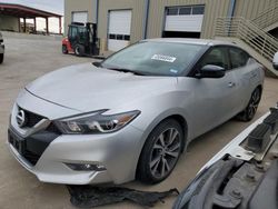 Salvage cars for sale from Copart Wilmer, TX: 2017 Nissan Maxima 3.5S