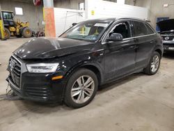 Salvage cars for sale from Copart Blaine, MN: 2018 Audi Q3 Premium Plus