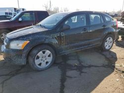 Salvage cars for sale from Copart Woodhaven, MI: 2007 Dodge Caliber SXT