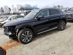 Salvage cars for sale from Copart Spartanburg, SC: 2024 Audi Q5 Premium Plus 45