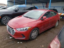 Salvage cars for sale from Copart Colorado Springs, CO: 2017 Hyundai Elantra SE