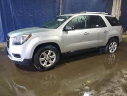 Salvage cars for sale at Woodhaven, MI auction: 2015 GMC Acadia SLE