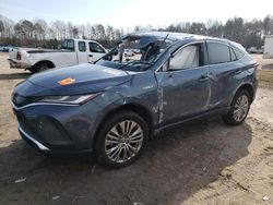 Salvage cars for sale at Charles City, VA auction: 2021 Toyota Venza LE