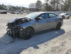 Salvage cars for sale at Fairburn, GA auction: 2019 Nissan Maxima S