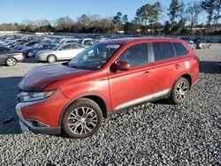 Salvage cars for sale from Copart Byron, GA: 2016 Mitsubishi Outlander SE