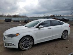 Ford Fusion Titanium salvage cars for sale: 2017 Ford Fusion Titanium