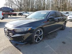 Salvage cars for sale from Copart Glassboro, NJ: 2021 Honda Accord Touring