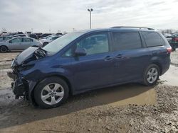 Toyota Sienna LE salvage cars for sale: 2018 Toyota Sienna LE