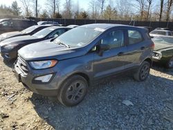 Ford Ecosport S salvage cars for sale: 2021 Ford Ecosport S