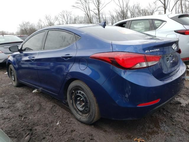 2016 Hyundai Elantra SE