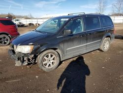 Salvage cars for sale from Copart Columbia Station, OH: 2012 Chrysler Town & Country Touring
