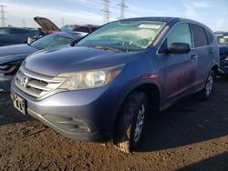 Honda CR-V LX salvage cars for sale: 2014 Honda CR-V LX