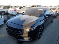 Salvage cars for sale at Martinez, CA auction: 2022 Honda Accord Sport