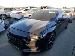 Salvage cars for sale from Copart Martinez, CA: 2022 Honda Accord Sport