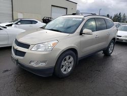 Salvage cars for sale at Woodburn, OR auction: 2010 Chevrolet Traverse LT