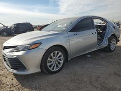 Salvage cars for sale from Copart Houston, TX: 2021 Toyota Camry LE