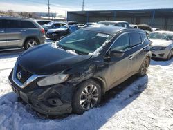 Nissan Murano salvage cars for sale: 2015 Nissan Murano S