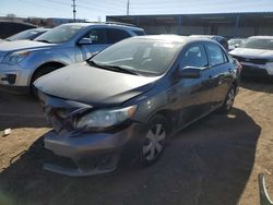 Salvage cars for sale at Colorado Springs, CO auction: 2012 Toyota Corolla Base