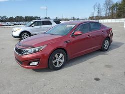 Salvage cars for sale at Dunn, NC auction: 2015 KIA Optima LX