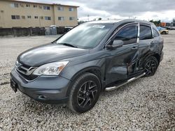 Salvage cars for sale from Copart Opa Locka, FL: 2011 Honda CR-V EXL