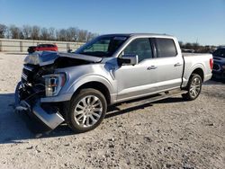 Salvage cars for sale at New Braunfels, TX auction: 2022 Ford F150 Supercrew