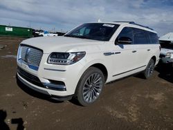 Salvage cars for sale from Copart Brighton, CO: 2019 Lincoln Navigator L Reserve